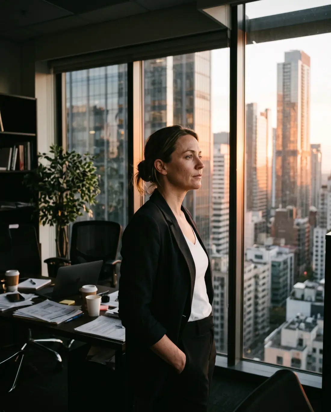 Operations leader evaluating technology-enabled workforce performance